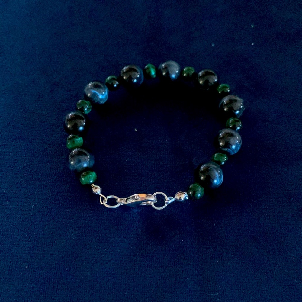 Boho Beaded Stretch Bracelet Handmade Festival Jewelry